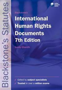 Blackstone's International Human Rights Documents