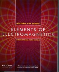 Elements of Electromagnetics