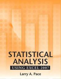 Statistical Analysis Using Excel 2007