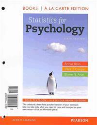 Statistics for Psychology, Books a la Carte Edition