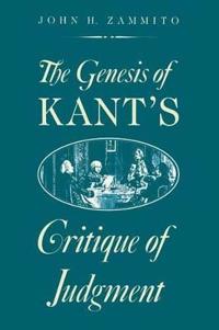 The Genesis of Kant's 