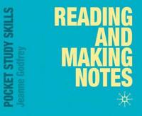 Reading and Making Notes