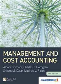 Management and Cost Accounting with MyAccountingLab Access Card