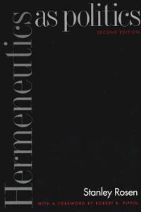 Hermeneutics as Politics