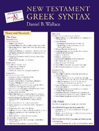 New Testament Greek Syntax