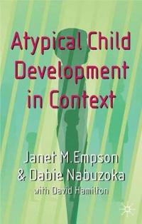 Atypical Child Development in Context