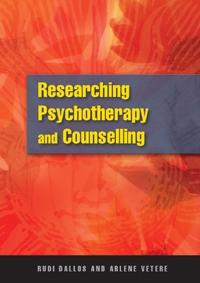 Researching Psychotherapy and Counselling