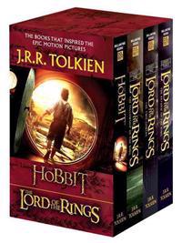 J.R.R. Tolkien 4-Book Boxed Set: The Hobbit and the Lord of the Rings (Movie Tie-In): The Hobbit, the Fellowship of the Ring, the Two Towers, the Retu