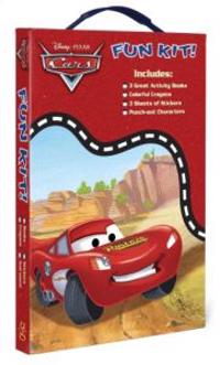 Cars Fun Kit [With 3 Great Activity Books and 3 Sheets of Stickers and Punch-Out Characters and Colorful Crayons