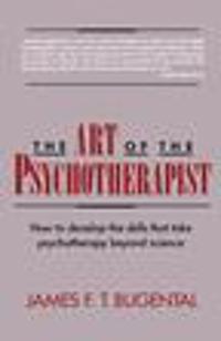 The Art of the Psychotherapist