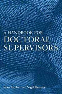 A Handbook for Research Supervisors