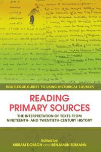 Reading Primary Sources