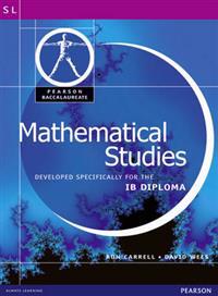 Pearson Baccalaureate: Mathematical Studies for IB Diploma