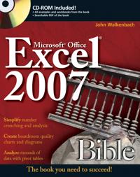 Excel 2007 Bible [With CDROM]