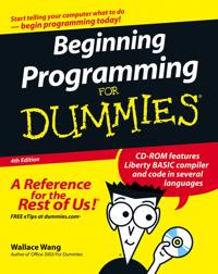 Beginning Programming for Dummies [With CDROM]