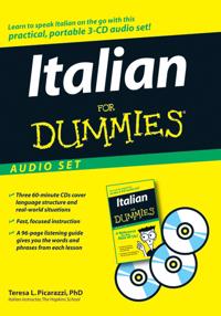 Italian For Dummies , Audio Set