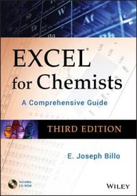 Excel for Chemists: A Comprehensive Guide [With CDROM]