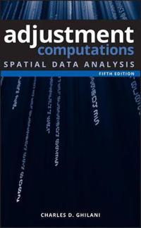 Adjustment Computations: Spatial Data Analysis