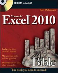 Excel 2010 Bible [With CDROM]