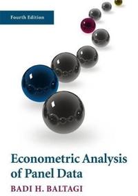 Econometric Analysis of Panel Data