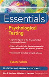Essentials of Psychological Testing
