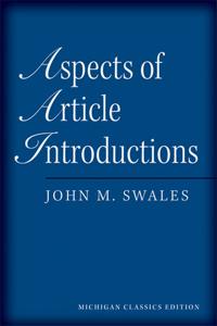 Aspects of Article Introductions