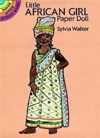 Little African Girl Paper Doll