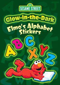 Sesame Street Glow-In-The-Dark Elmo's Alphabet Stickers