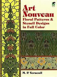 Art Nouveau Patterns and Stencil Designs