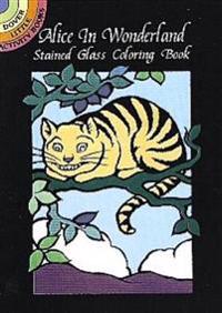 Alice in Wonderland Stained Glass C