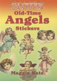 Glitter Old-time Angels Stickers