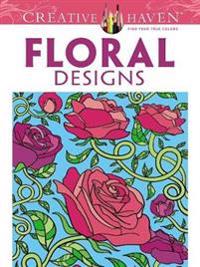 Floral Designs Coloring Book
