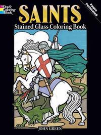 Saints Stained Glass Coloring Book