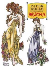 Paper Dolls in the Style of Mucha
