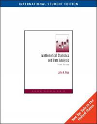 Mathematical Statistics and Data Analysis