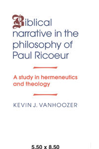 Biblical Narrative in the Philosophy of Paul Ricoeur
