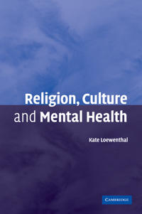 Religion, Culture and Mental Health