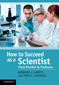 How to Succeed As a Scientist