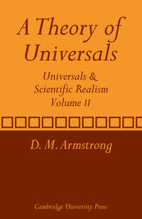 A Theory of Universals