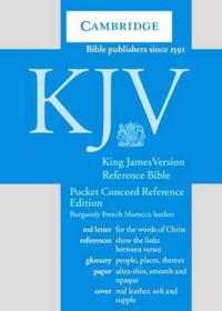 Pocket Concord Reference Bible-KJV