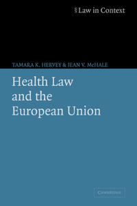 Health Law and the European Union