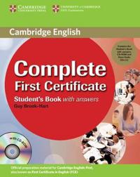 Complete First Certificate Student's Book Pack