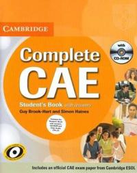 Complete CAE Student's Book Pack (Student's Book with Answers with CD-ROM and Class Audio CDs (3))