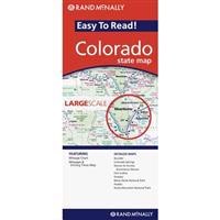 Rm Colorado State Easy to Read Map
