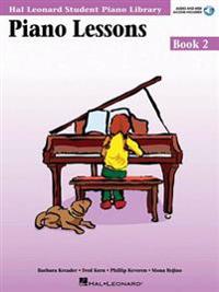 Piano Lessons Book 2 - Book/Enhanced CD Pack: Hal Leonard Student Piano Library