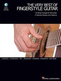 The Very Best of Fingerstyle Guitar: 25 Songs Arranged for Solo Guitar in Standard Notation and Tablature [With CD (Audio)]