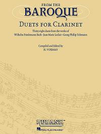 From the Baroque: Duets for Clarinet