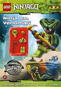 LEGO Ninjago: Ninja vs Venomari Activity Book with Minifigure