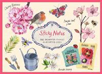 Cherry Blossom Garden Sticky Notes
