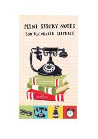 Vintage Telephone Mini Sticky Notes